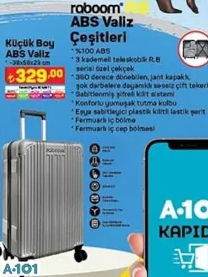 RABOOM ABS VALİZ RABOOM ABS VALİZ